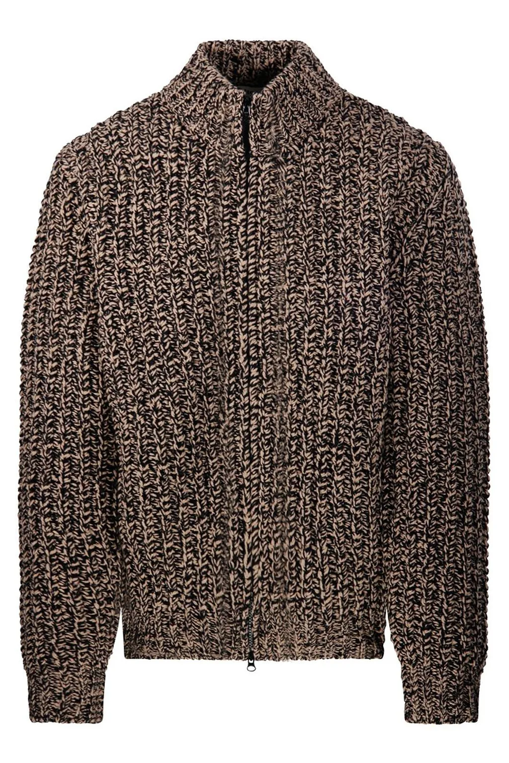 Altea Chunky Zip-Up Knitted Jacket