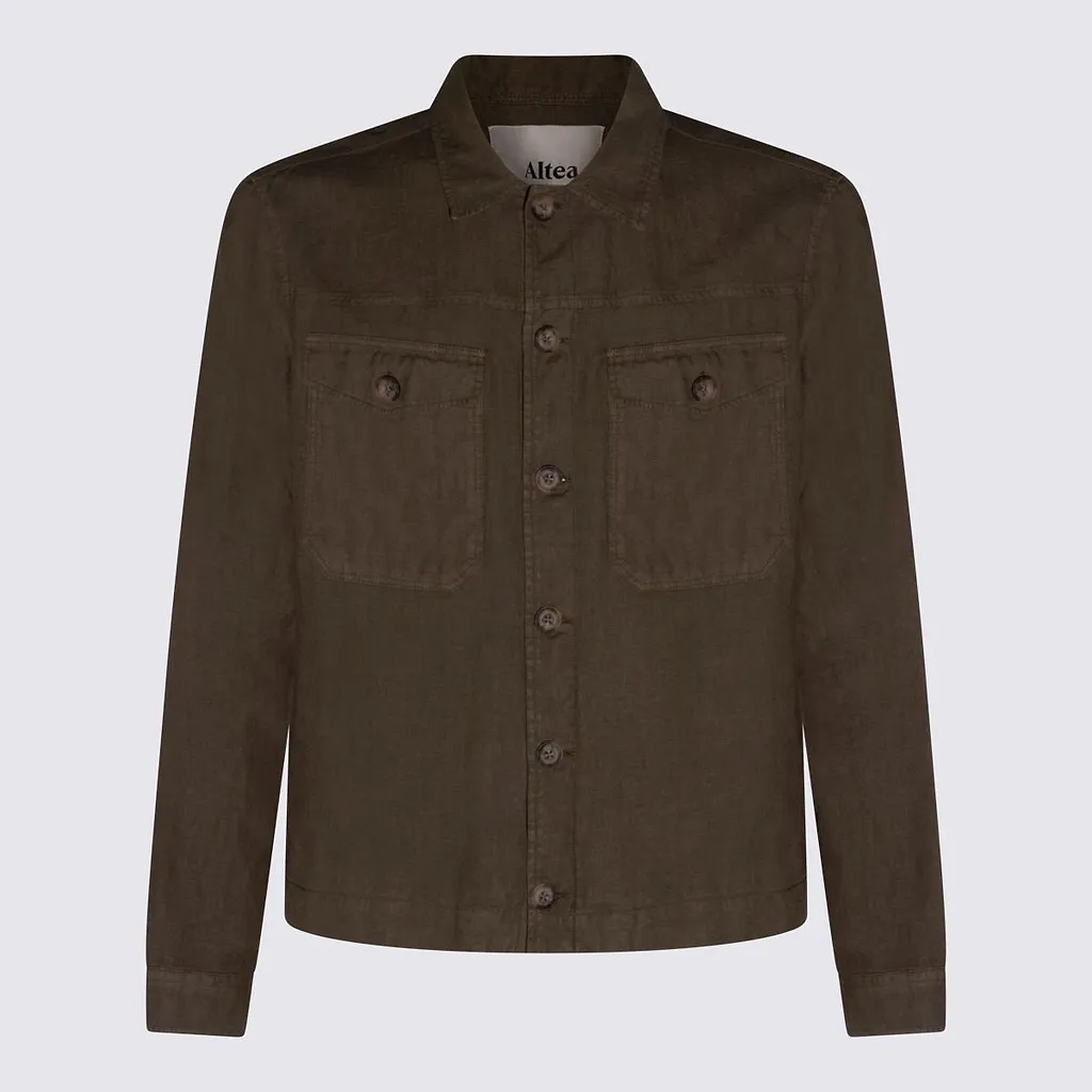 Altea Button-Front Utility Jacket