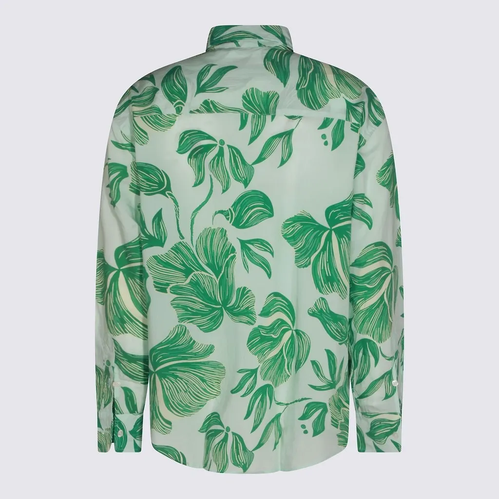 Altea Leaf Print Shirt