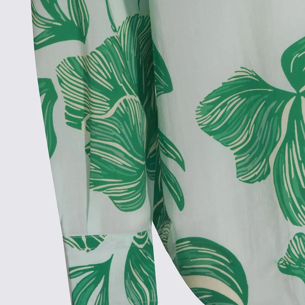 Altea Leaf Print Shirt