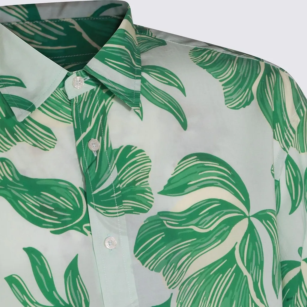 Altea Leaf Print Shirt