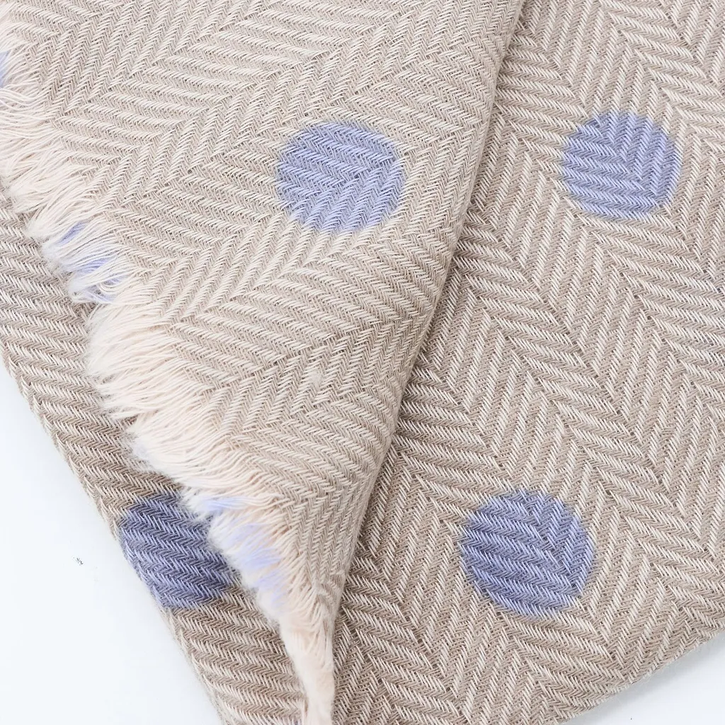 Altea Herringbone Dot Scarf