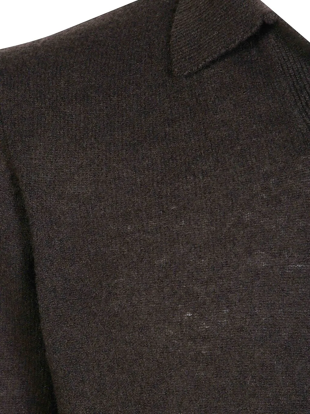 Altea Open Collar Knitted Polo Shirt