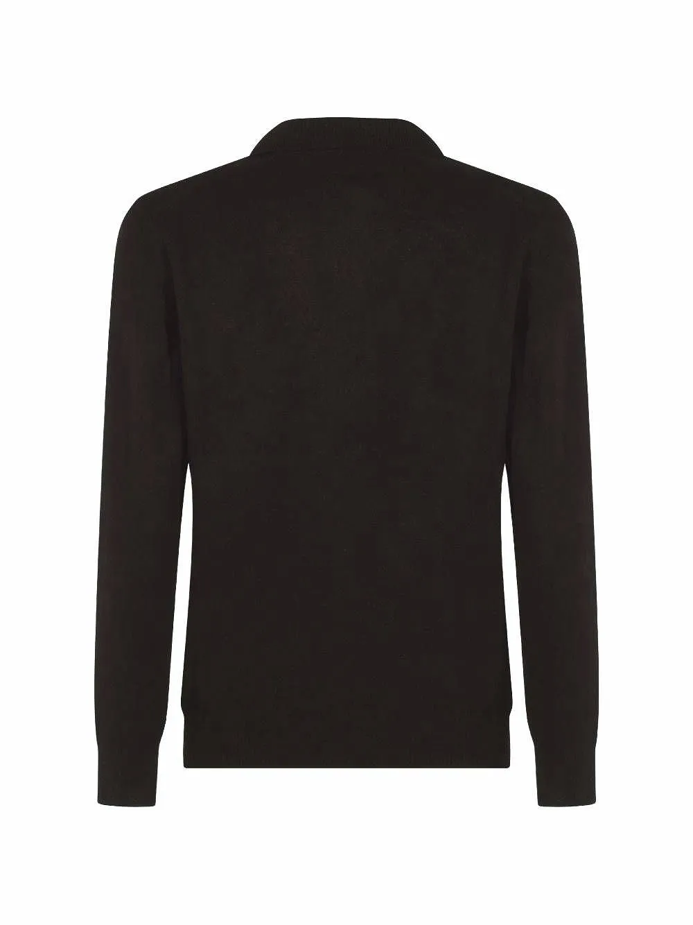 Altea Open Collar Knitted Polo Shirt