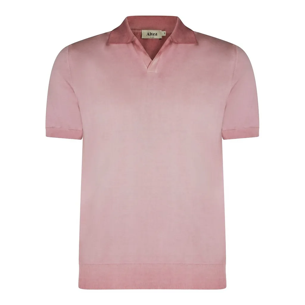 Altea Open V-Neck Polo Shirt