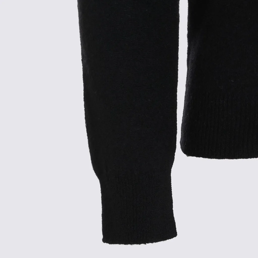 Altea Open Collar Knitted Sweater