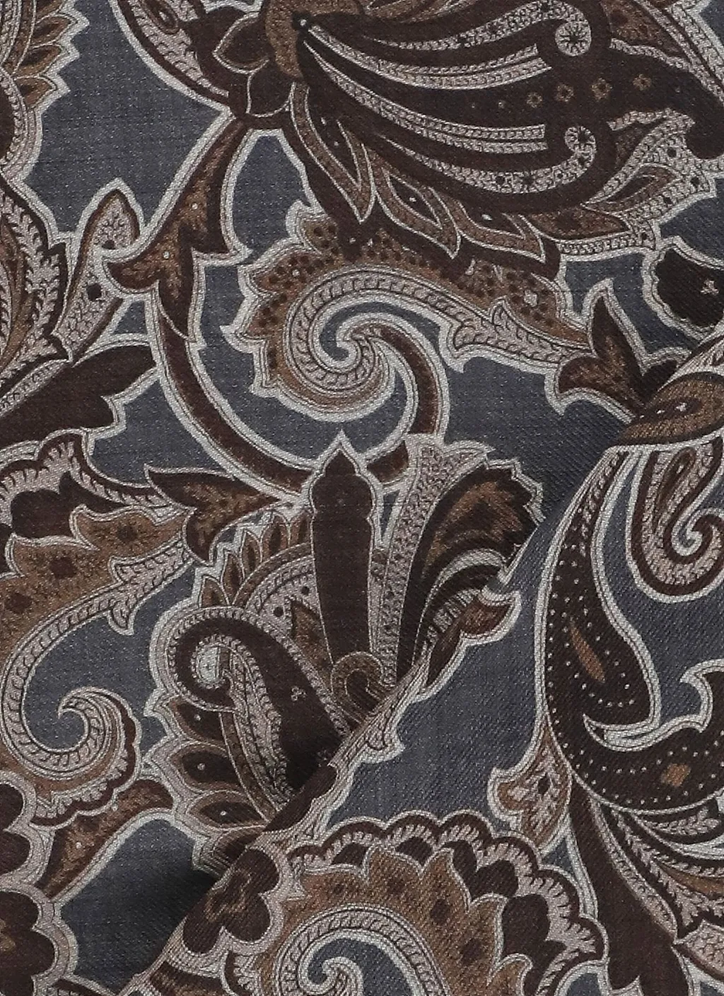Altea Paisley Fringed Scarf