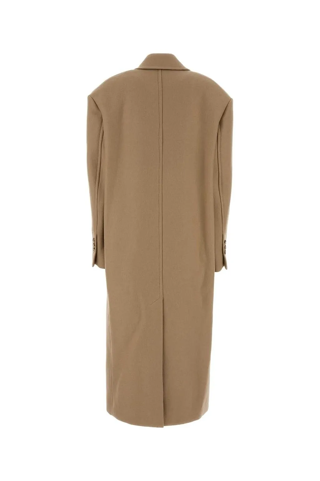 Ami Paris Double-Breasted Long Coat