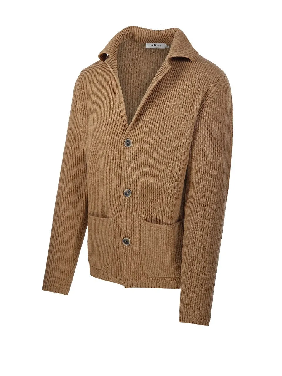 Altea Ribbed Buttoned Cardigan