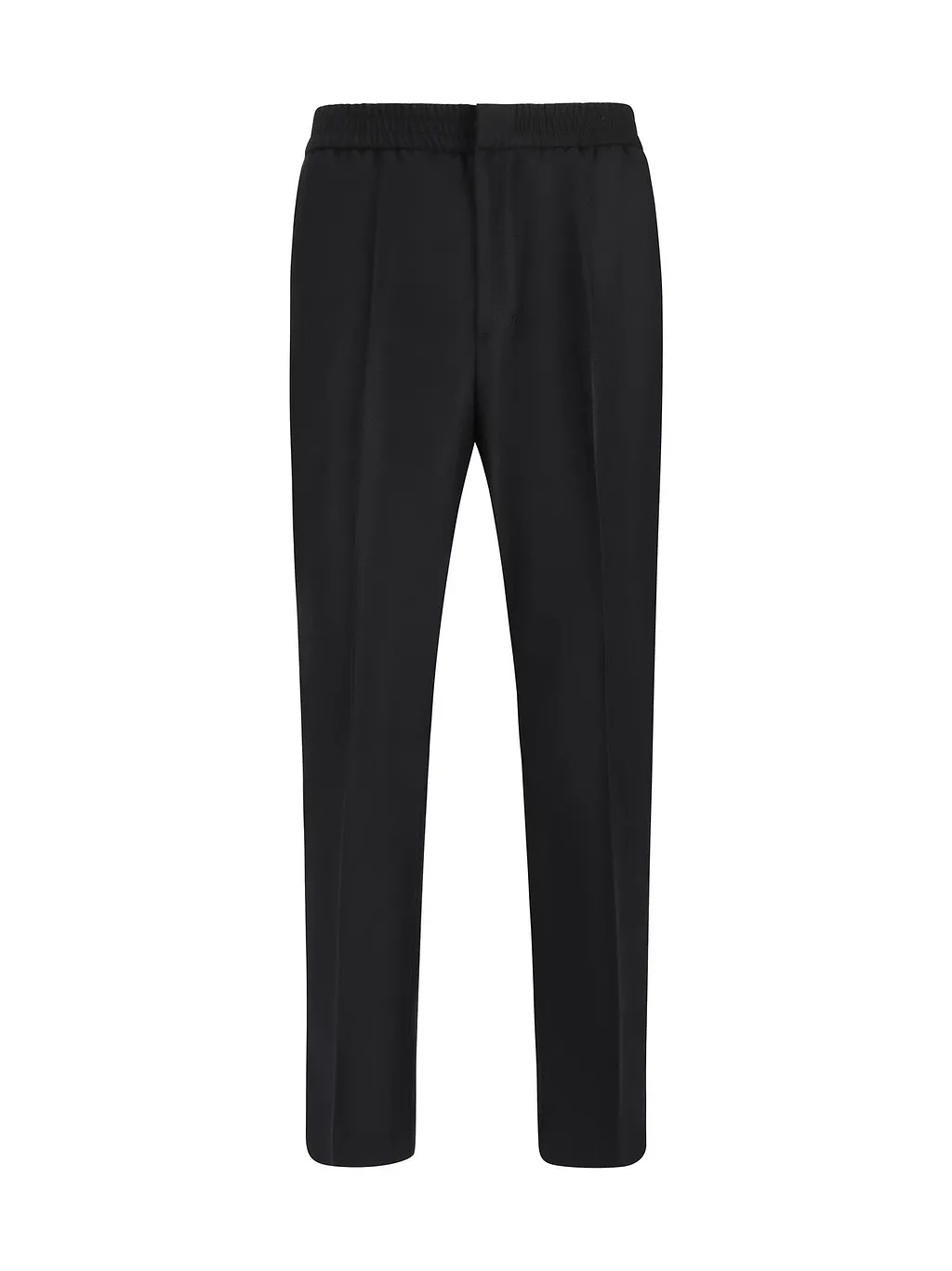 Ami Paris Mid-Rise Straight Leg Trousers