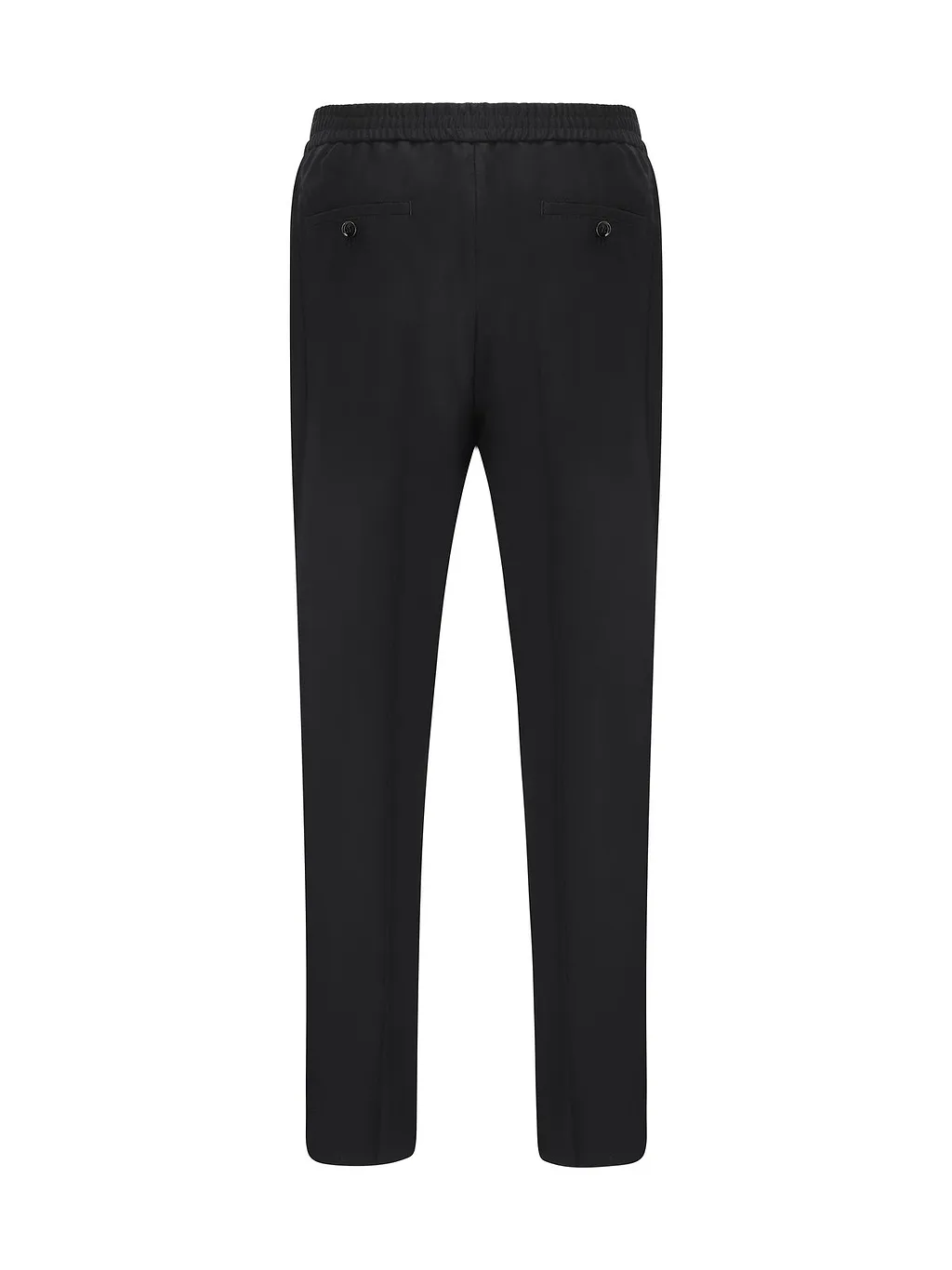 Ami Paris Mid-Rise Straight Leg Trousers
