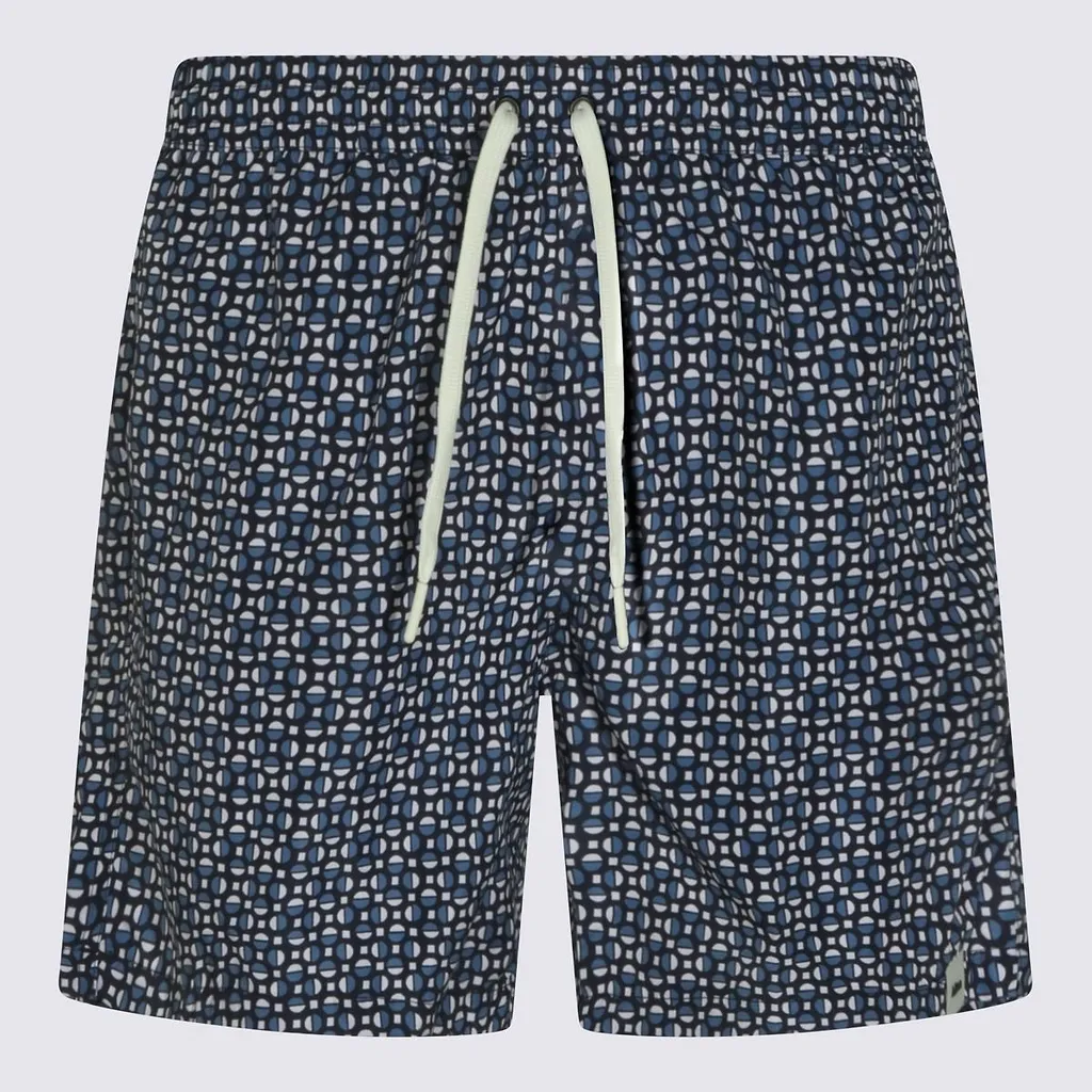 Altea Sea Geometric Print Swim Shorts