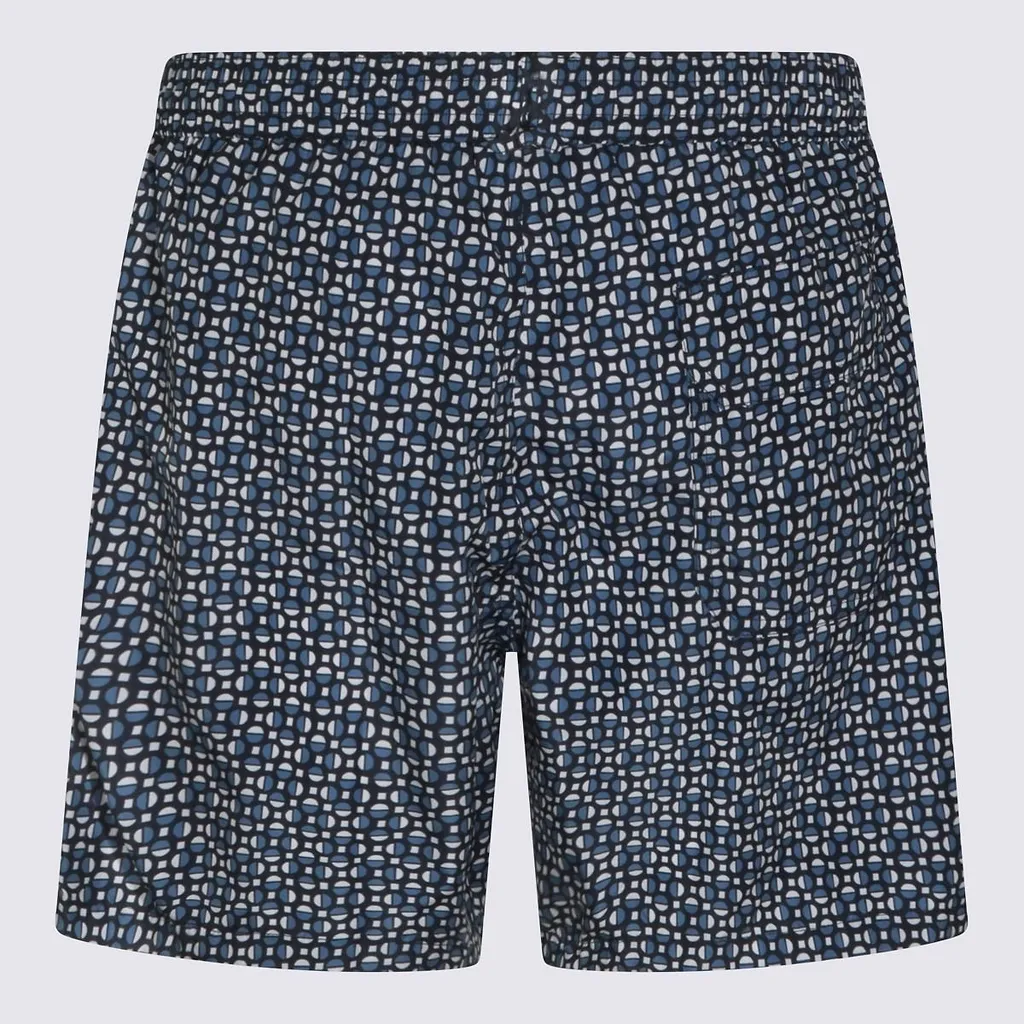 Altea Sea Geometric Print Swim Shorts