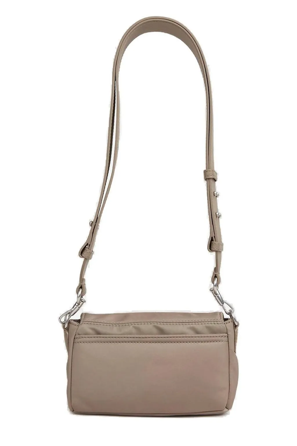Ami Paris Logo Patch Box Marcel Shoulder Bag