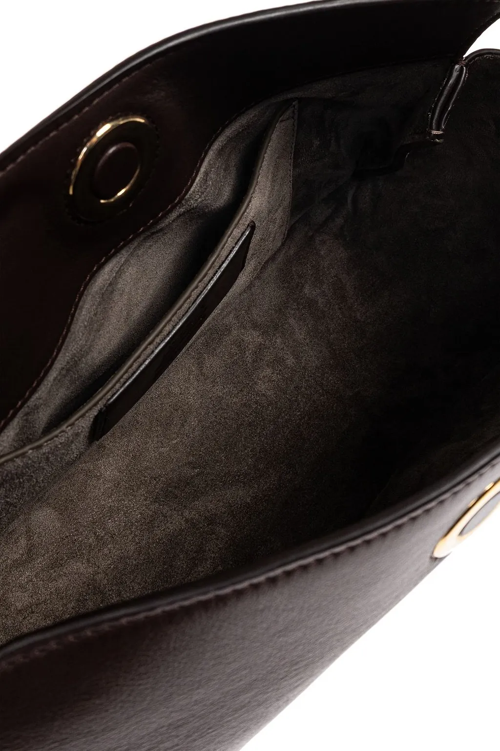 Ami Paris Logo Engraved Shoulder Bag