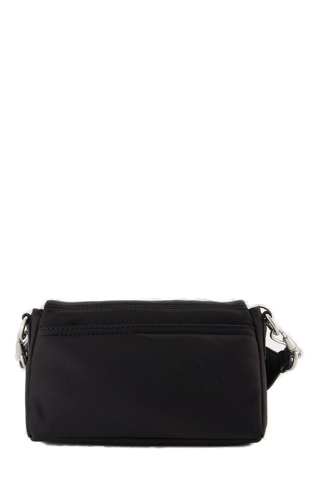 Ami Paris Logo Patch Zipped Shoulder Bag