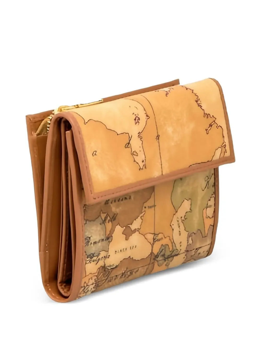 Alviero Martini Geo Classic Map Short Wallet