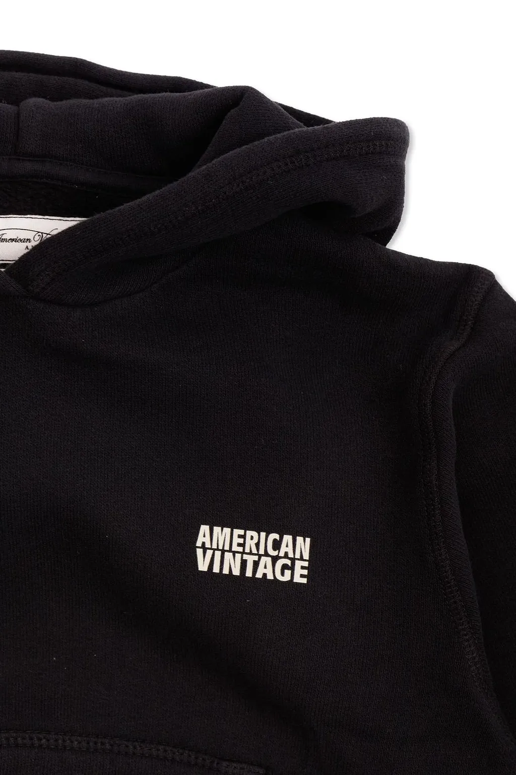 American Vintage Kids Logo Hoodie