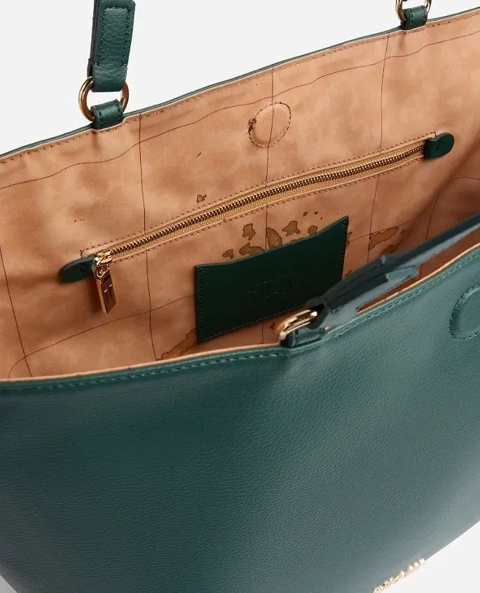 Alviero Martini Reversible Map-Print Tote Bag
