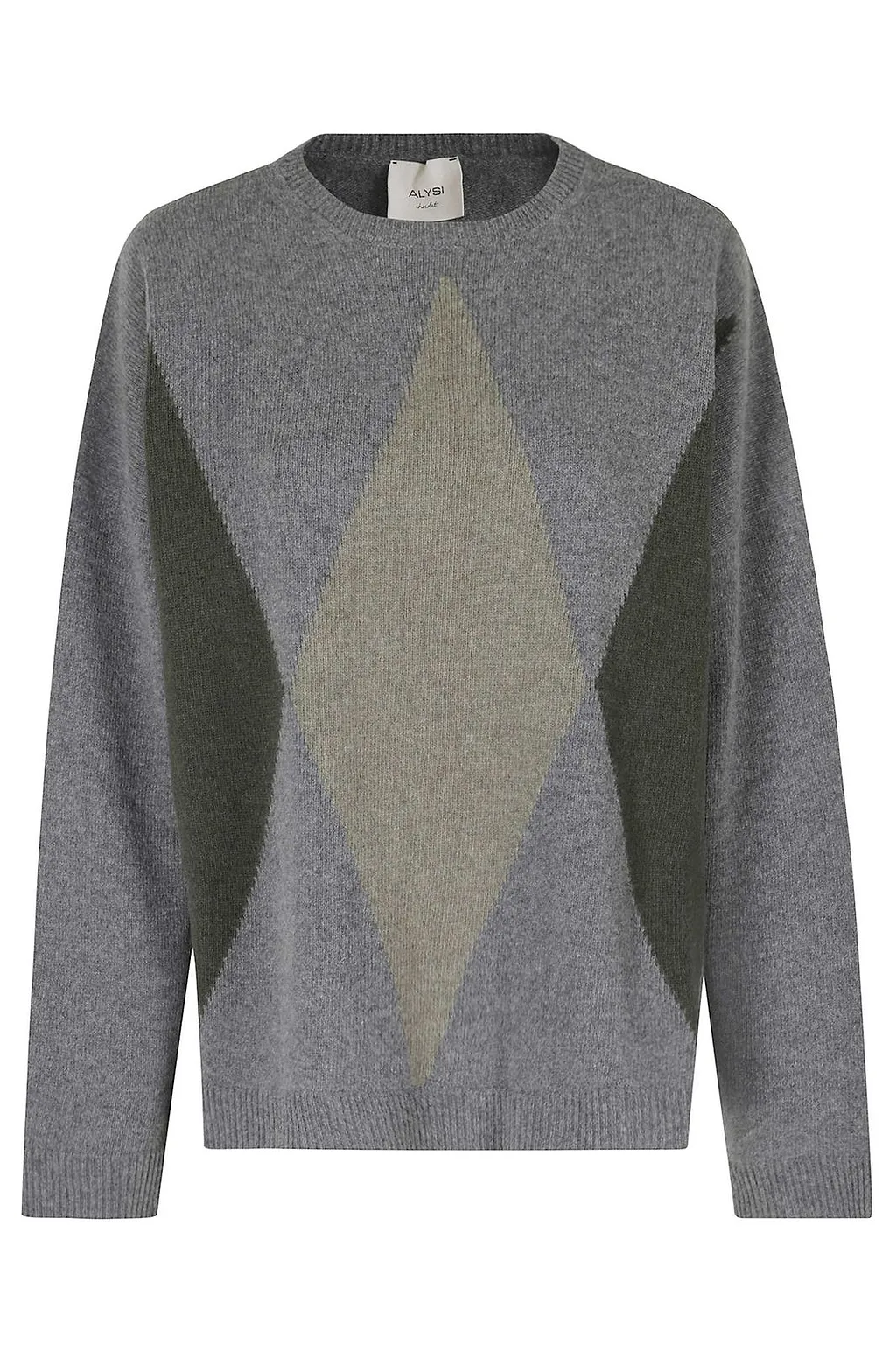 Alysi Argyle Knitted Jumper