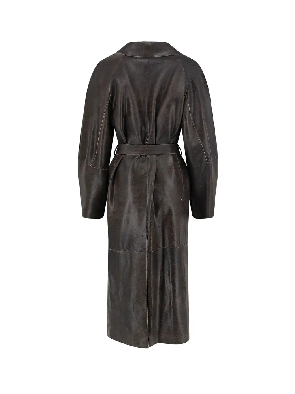 Alysi Belted Long Coat