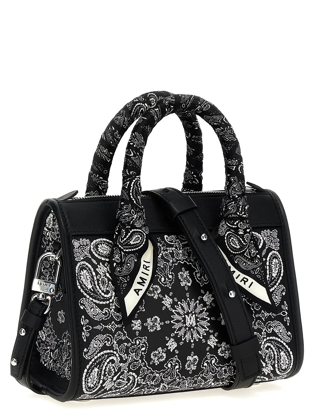 Amiri Bandana Micro Triangle Handbag