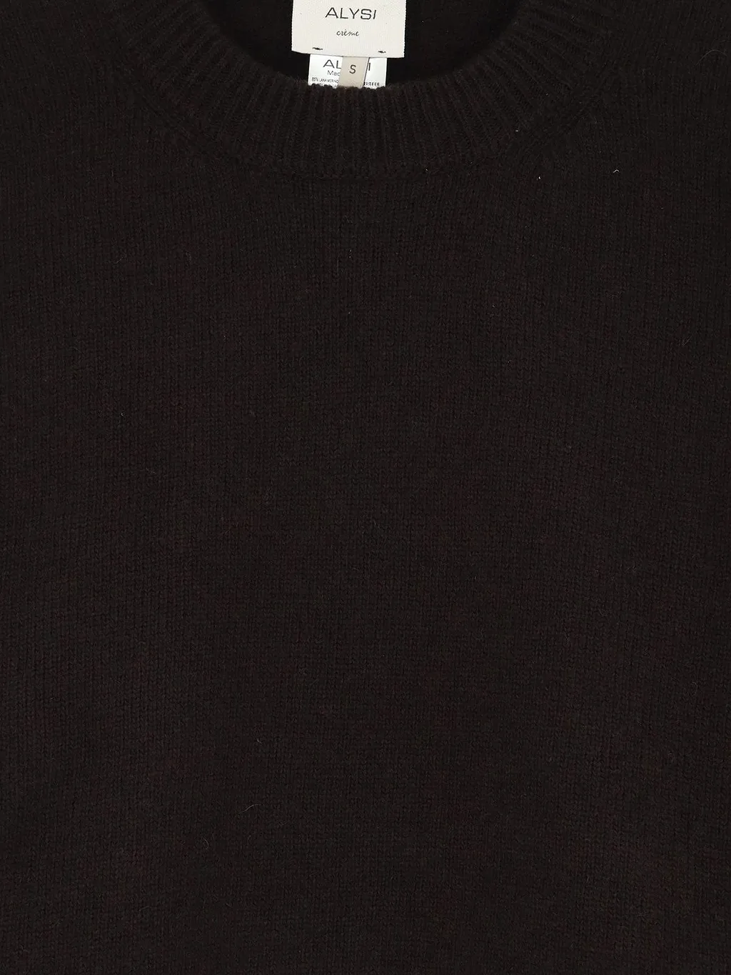Alysi Crew Neck Knitted Sweater