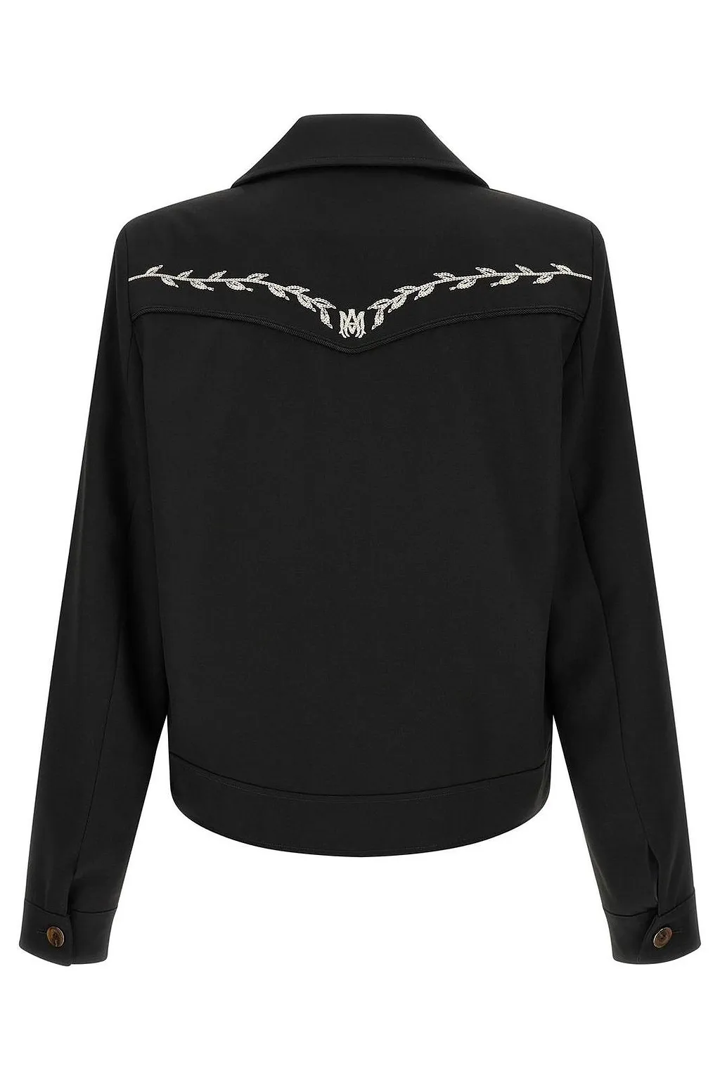 Amiri Cropped Embroidered Western Jacket