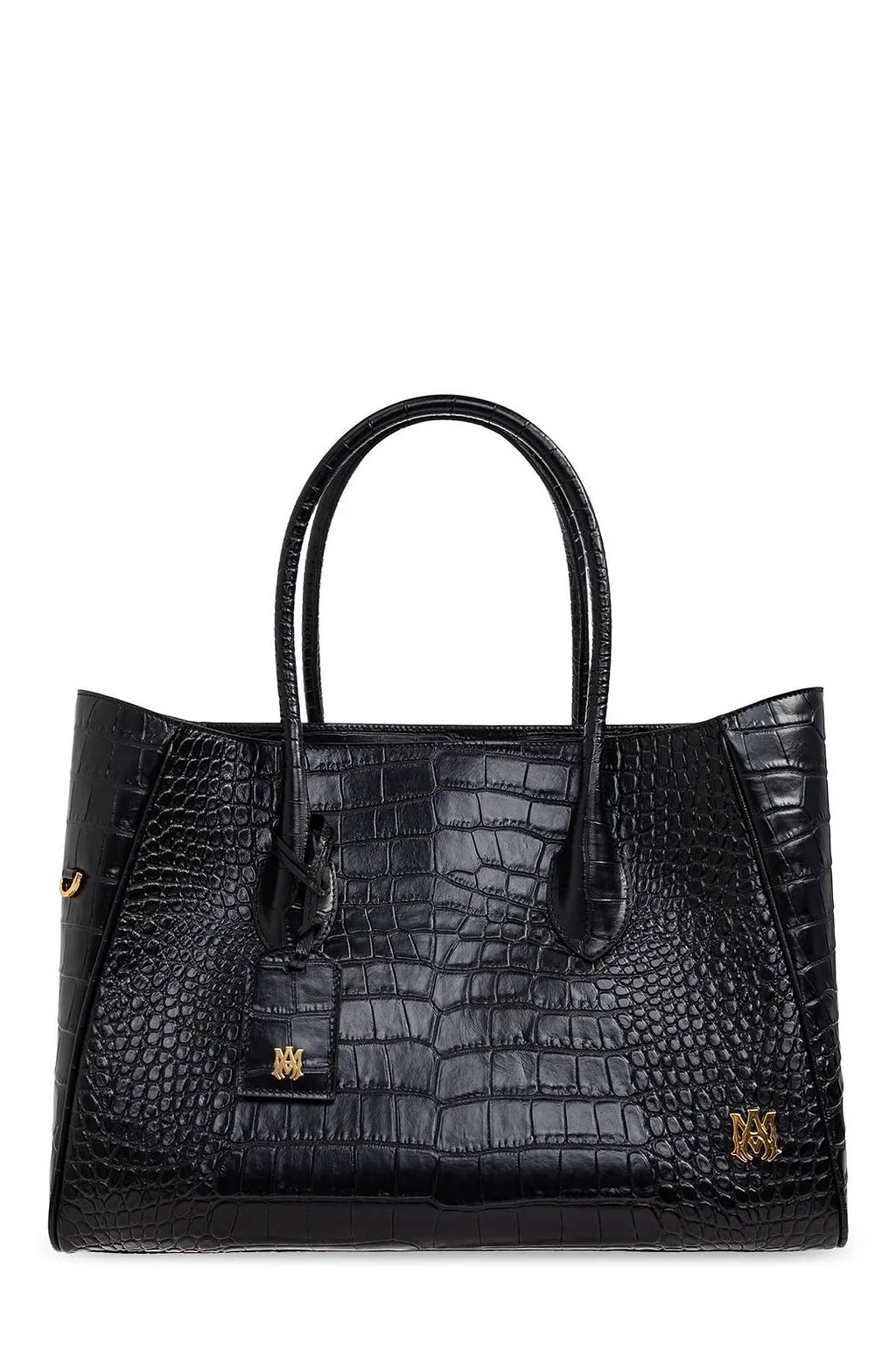 Amiri Embossed Croc Honey 40 Tote Bag