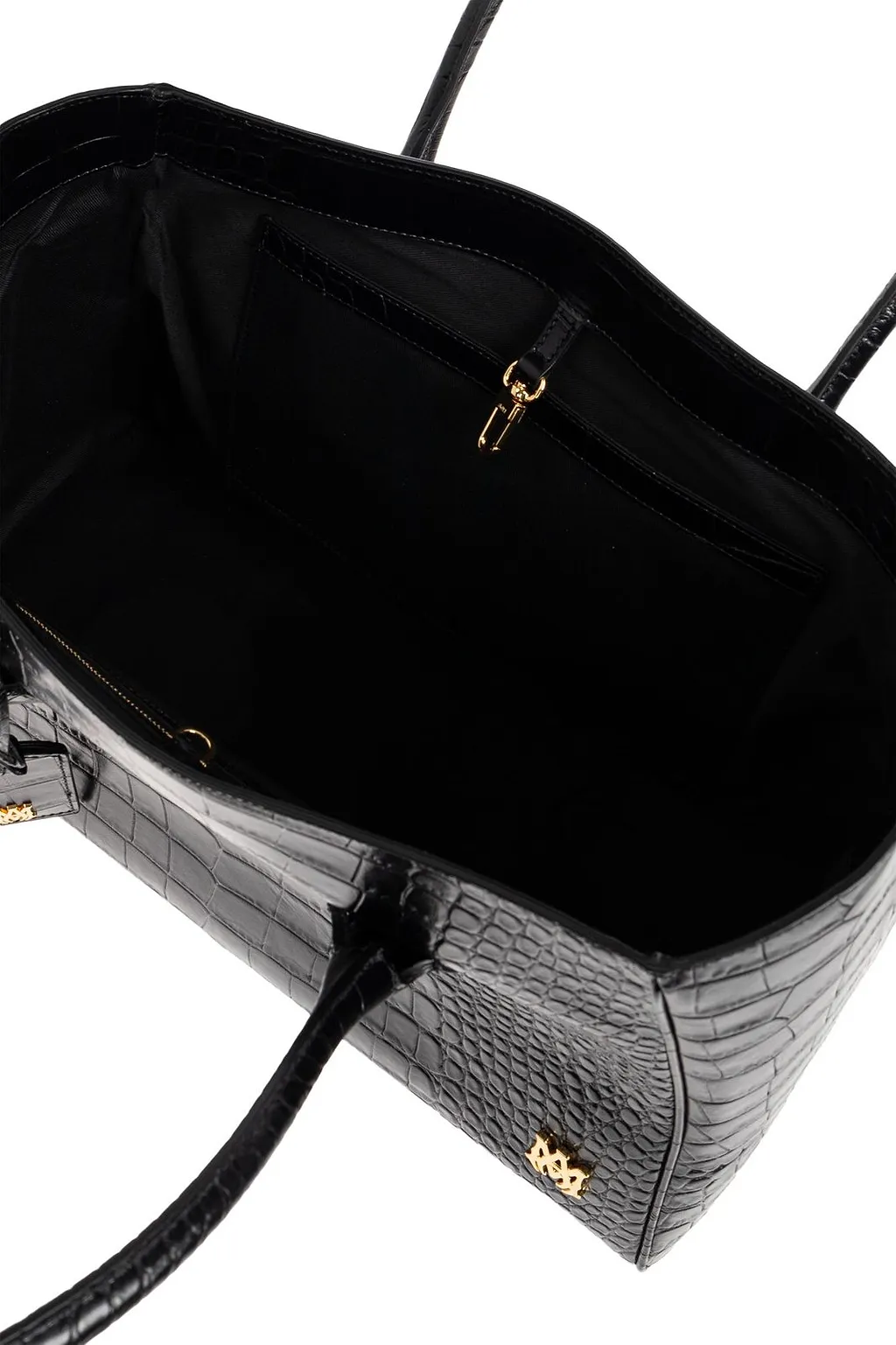 Amiri Embossed Croc Honey 40 Tote Bag