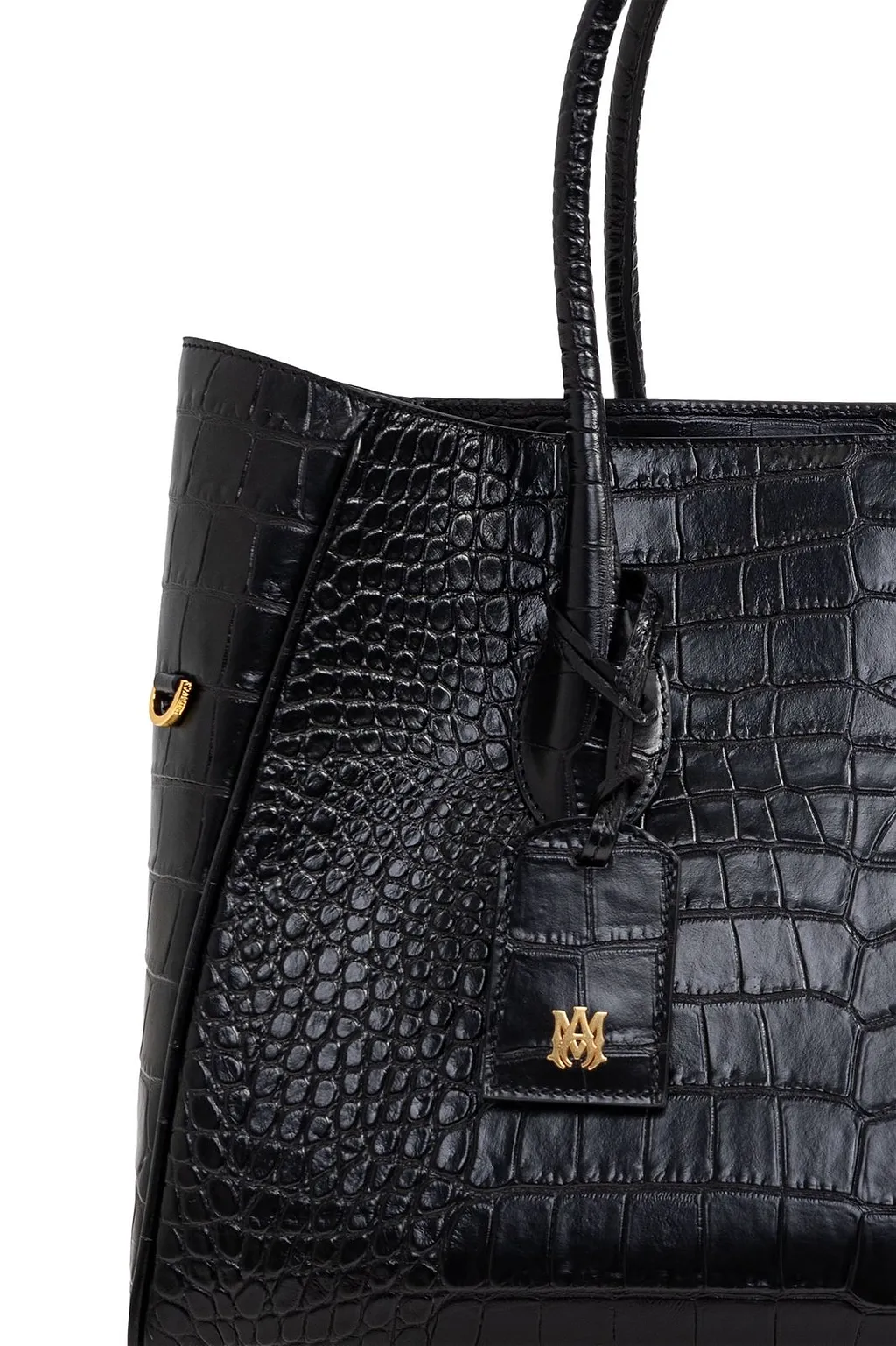 Amiri Embossed Croc Honey 40 Tote Bag