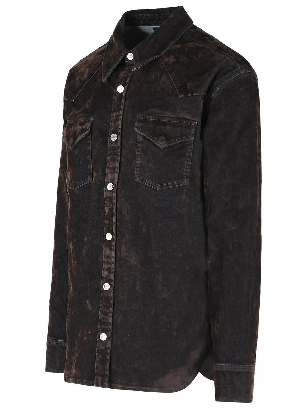 Amiri Faded Western Denim Shirt