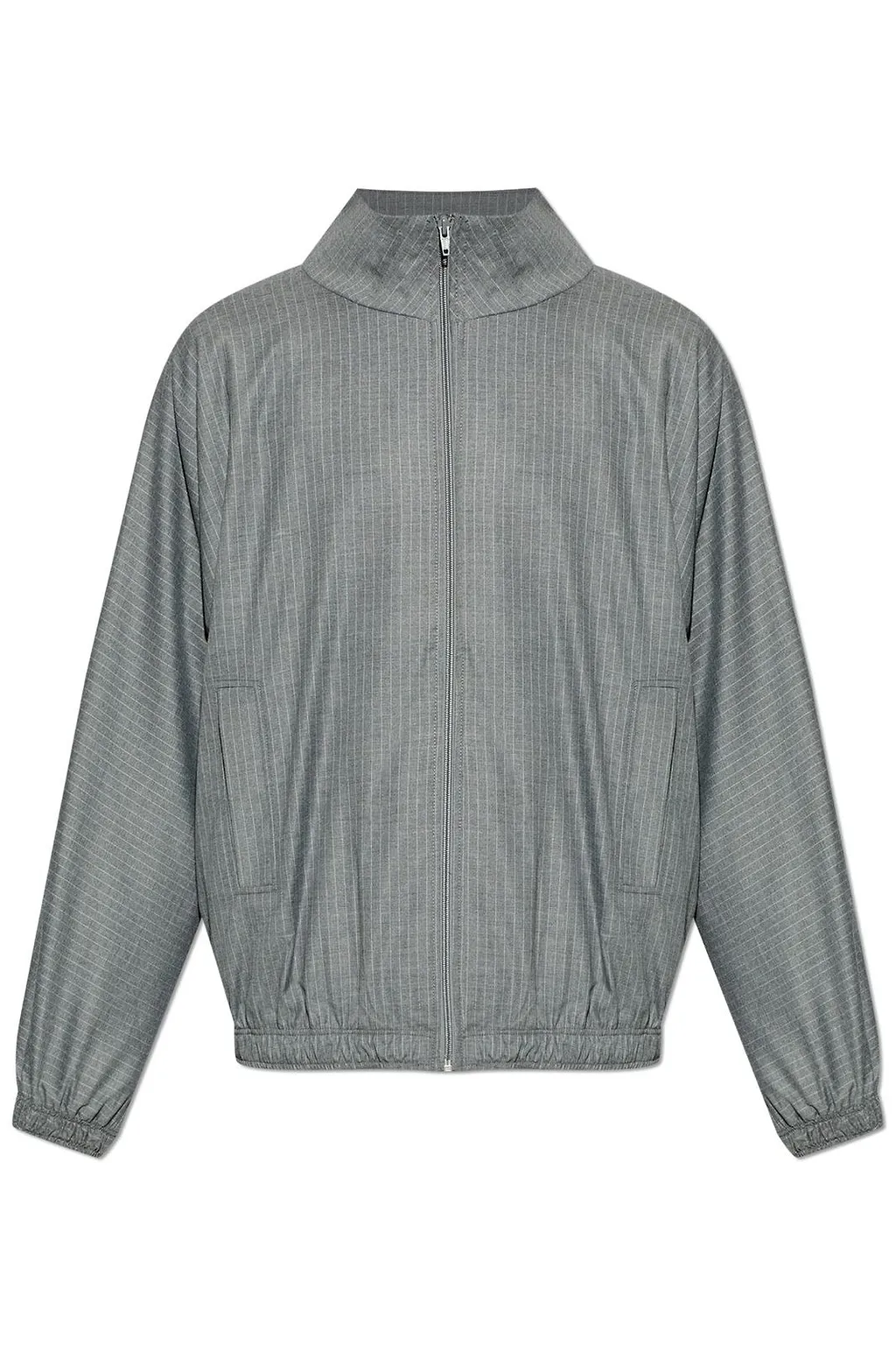 American Vintage Striped Zip-Up Jacket