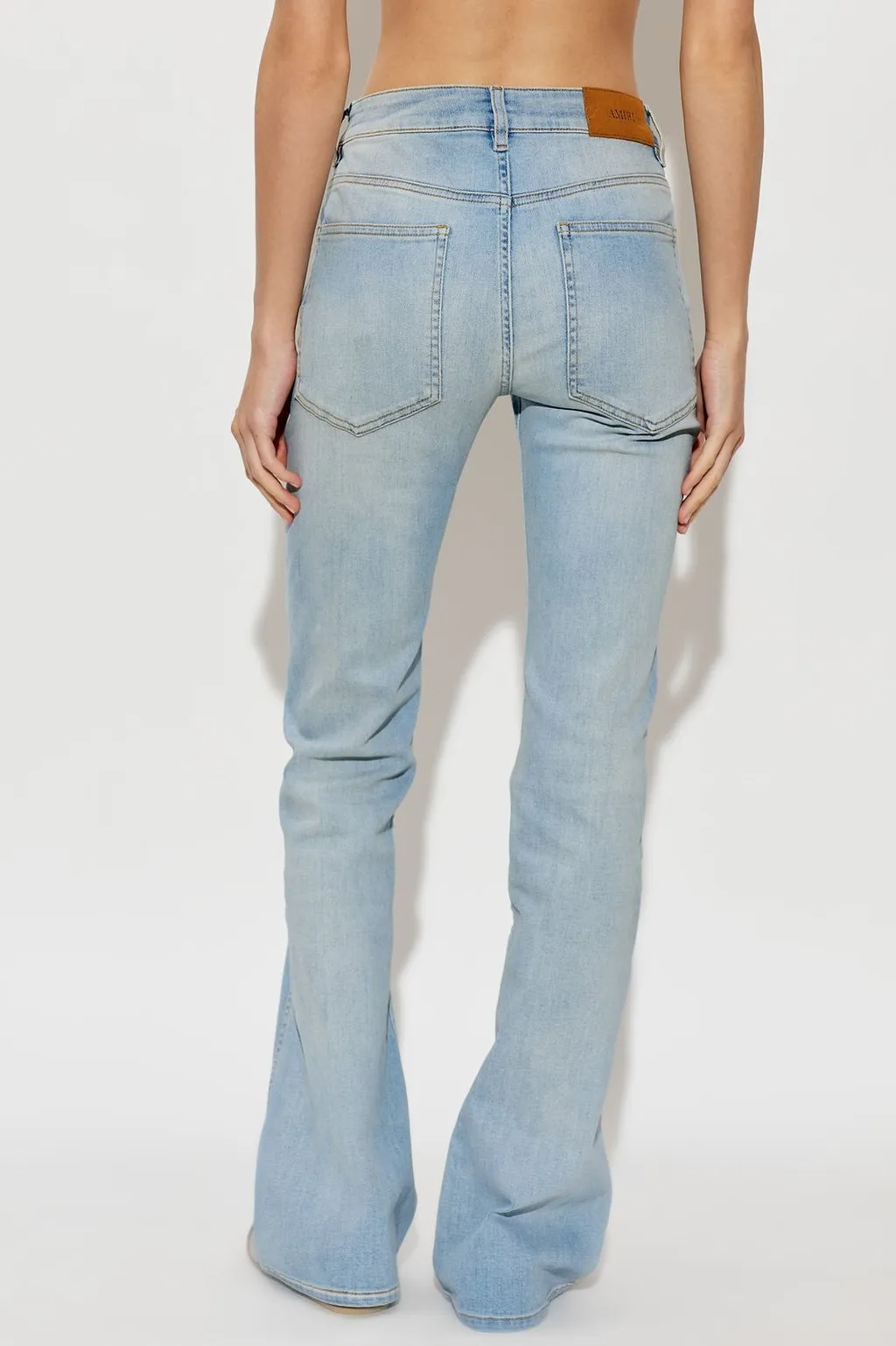 Amiri High-Rise Flared Jeans