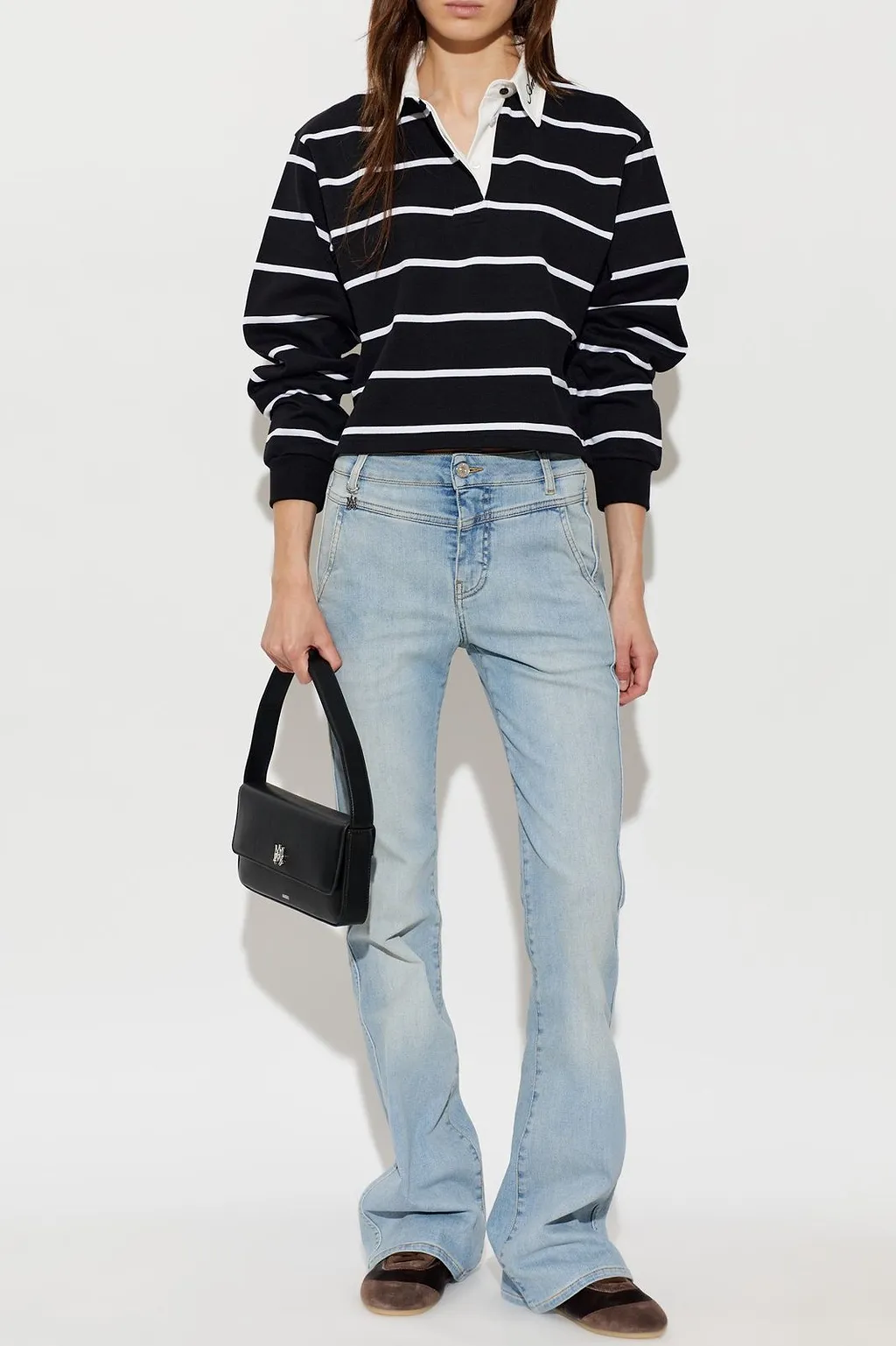 Amiri High-Rise Flared Jeans
