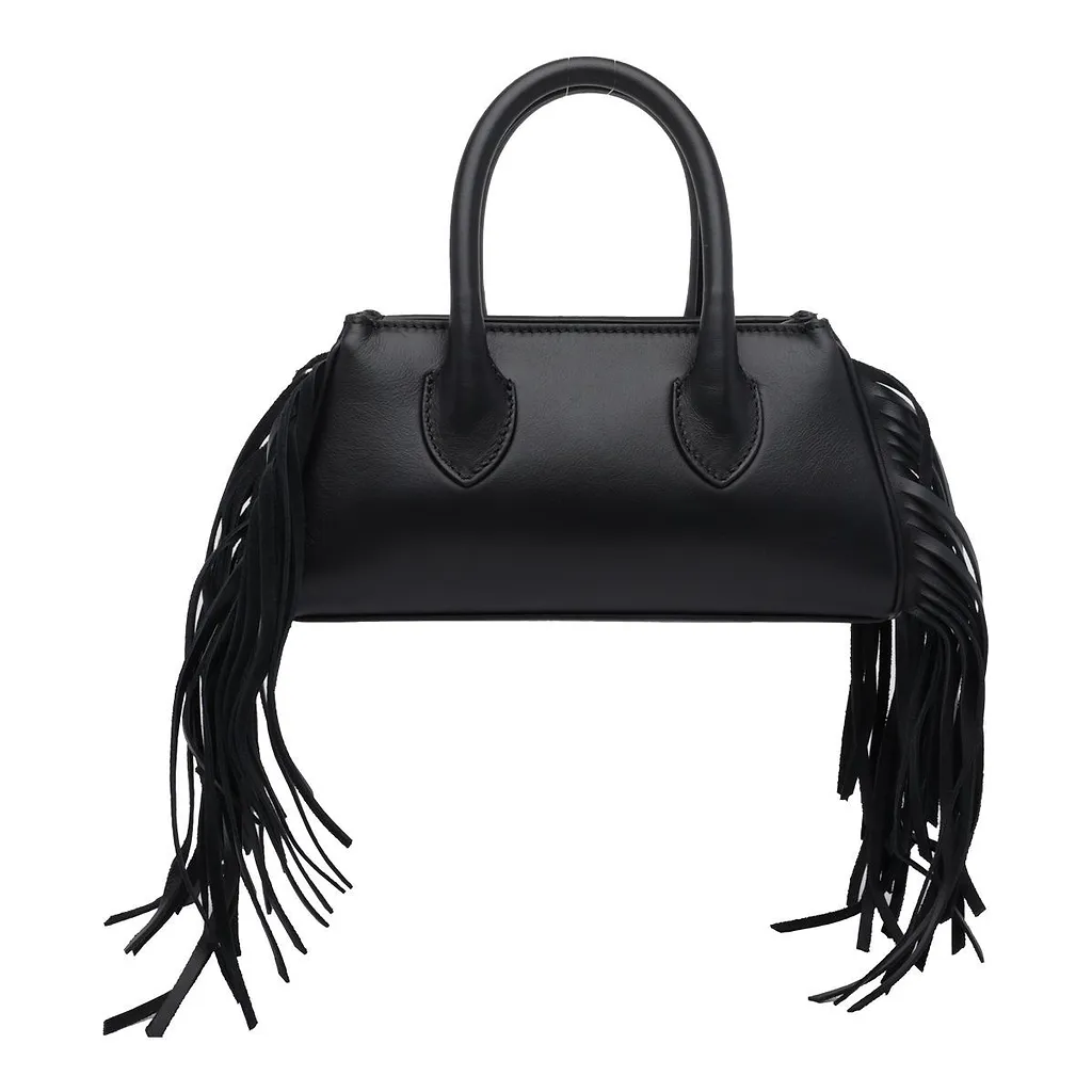 Amiri Honey Fringe Shoulder Bag