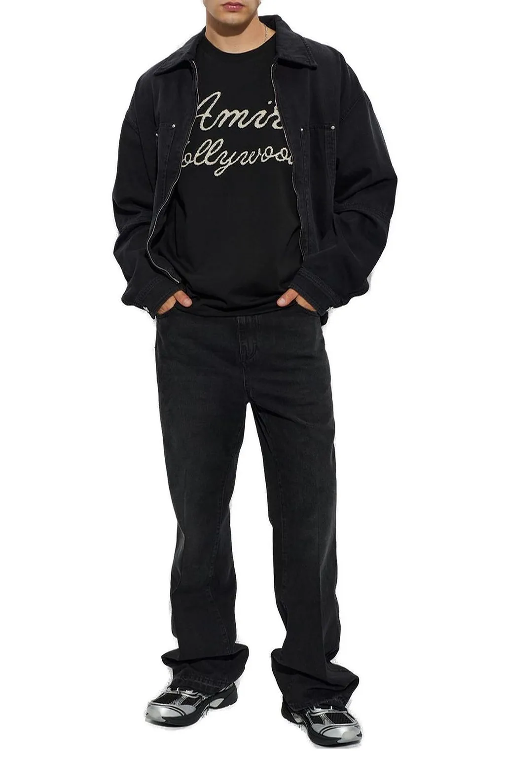 Amiri Hollywood Logo T-Shirt