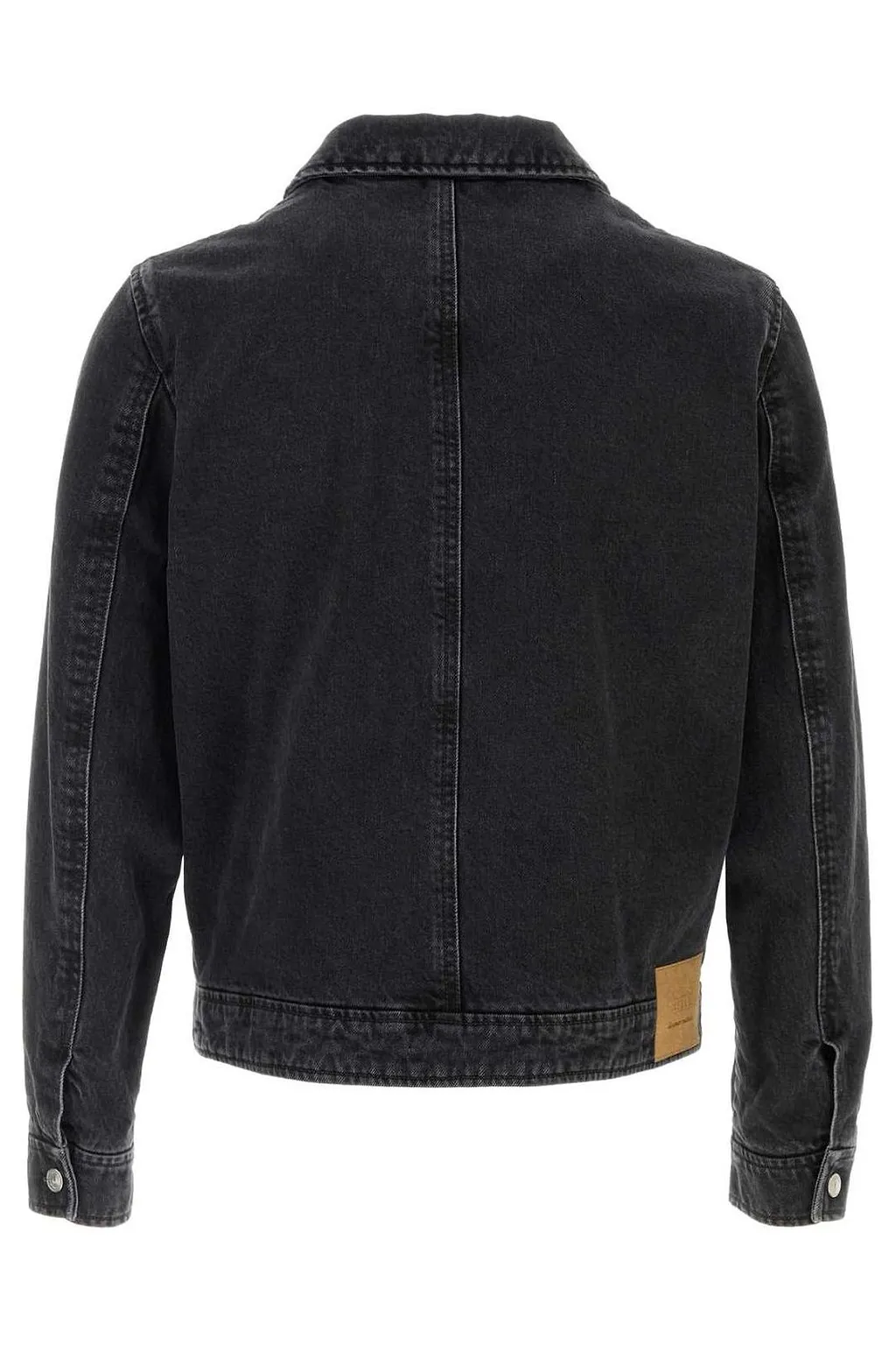 Ami Zip-Up Denim Jacket
