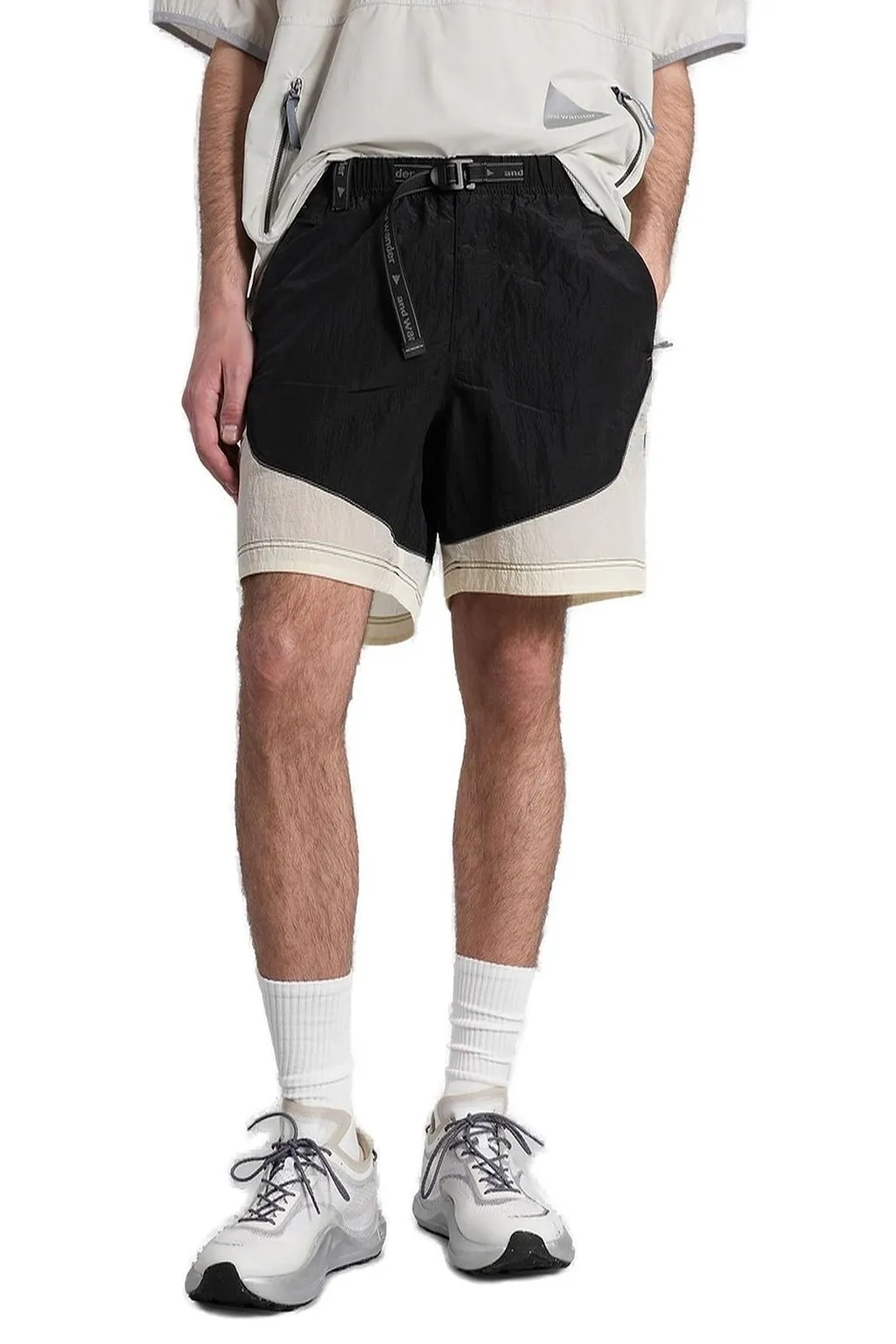 And Wander X Roa Ripstop Wind Shorts