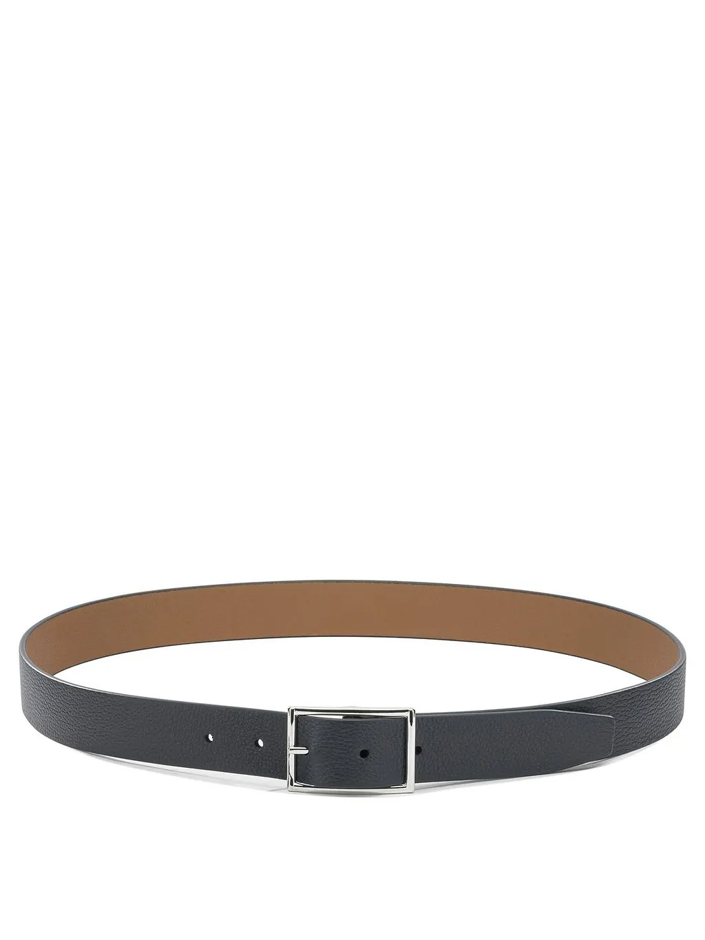 Anderson's Textured Square-Buckle Belt