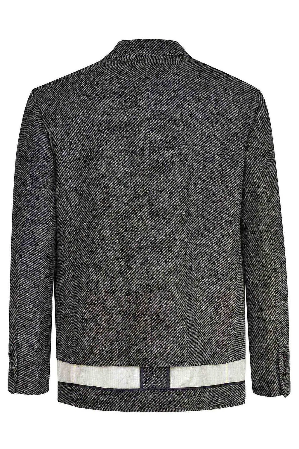 Andersson Bell Raw-Hem Stripe Blazer