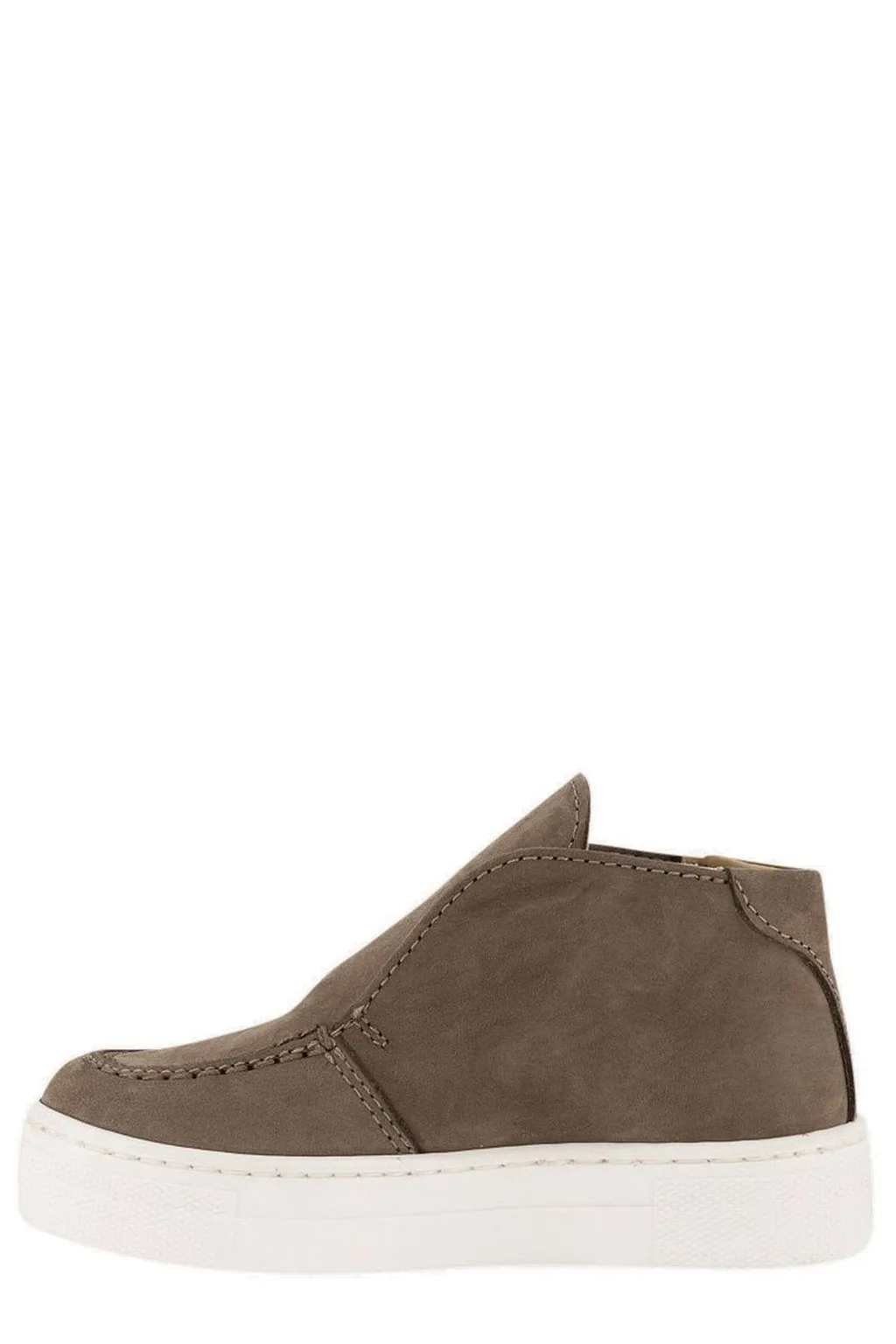 Andrea Montelpare Round Toe Slip-On Sneakers