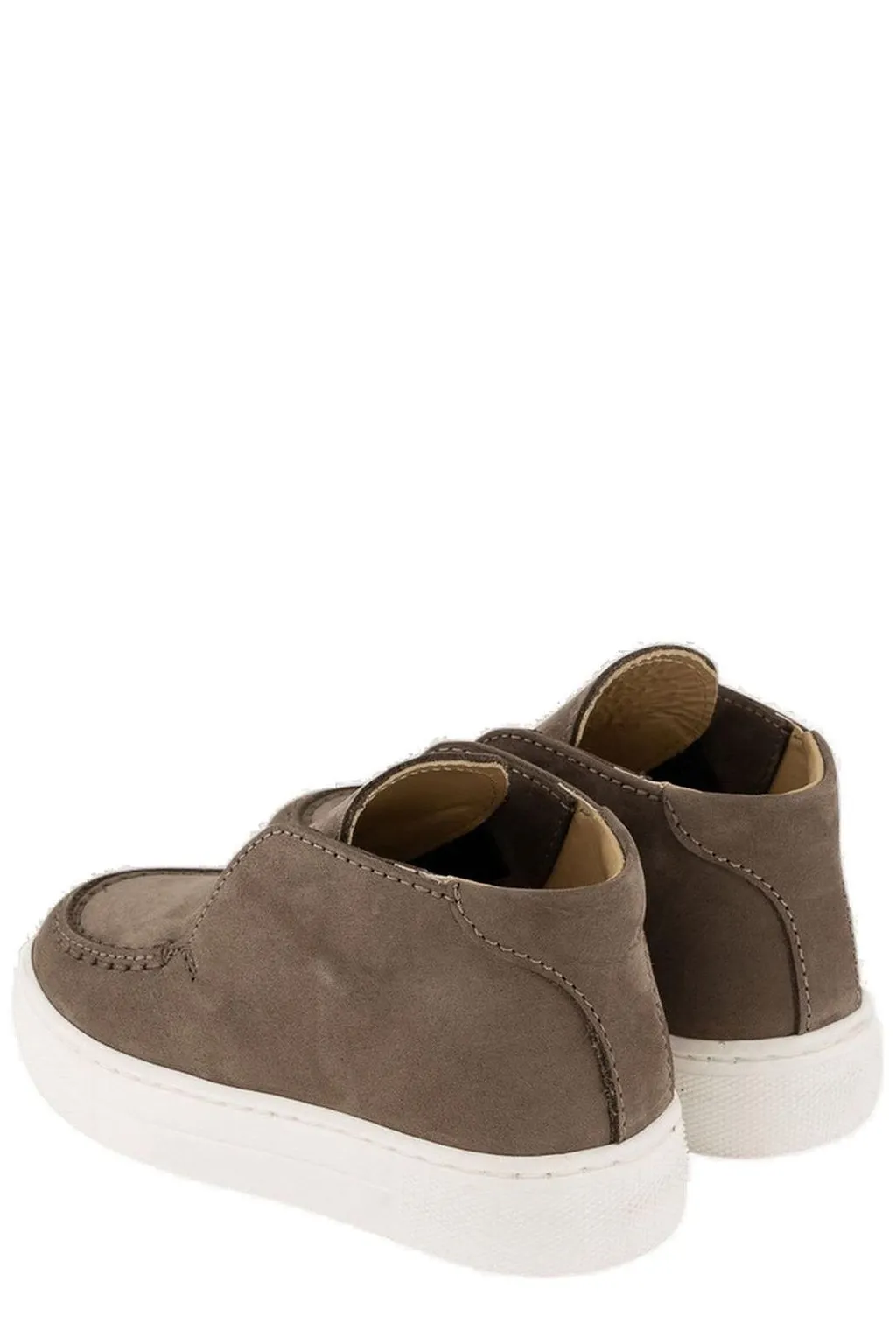 Andrea Montelpare Round Toe Slip-On Sneakers