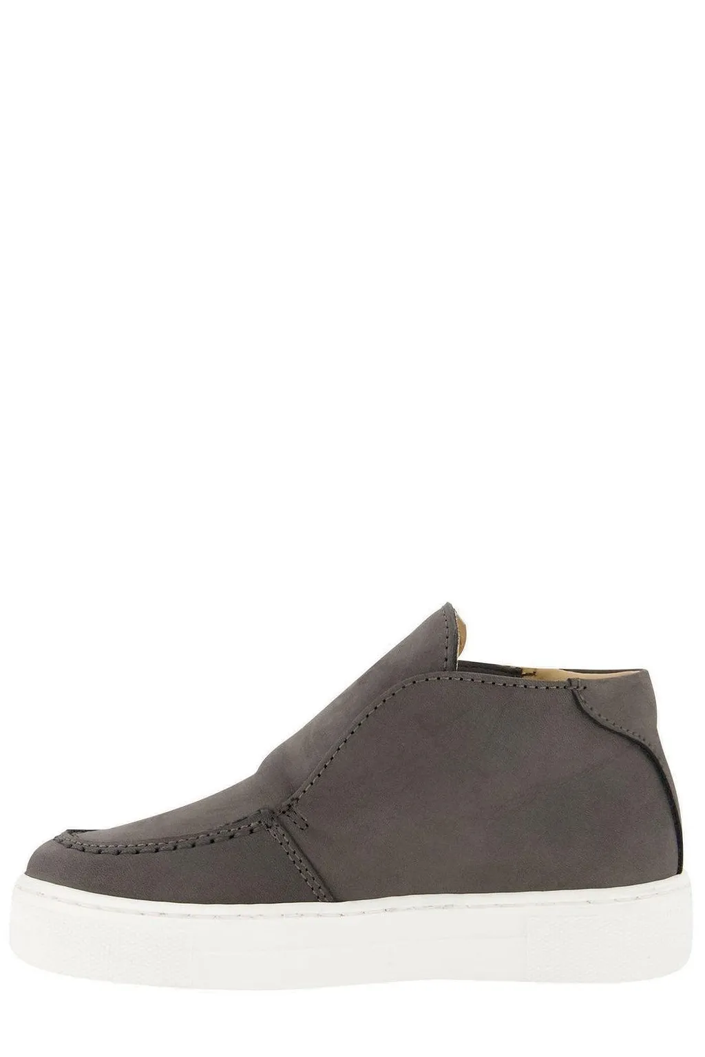 Andrea Montelpare Round Toe Slip-On Sneakers