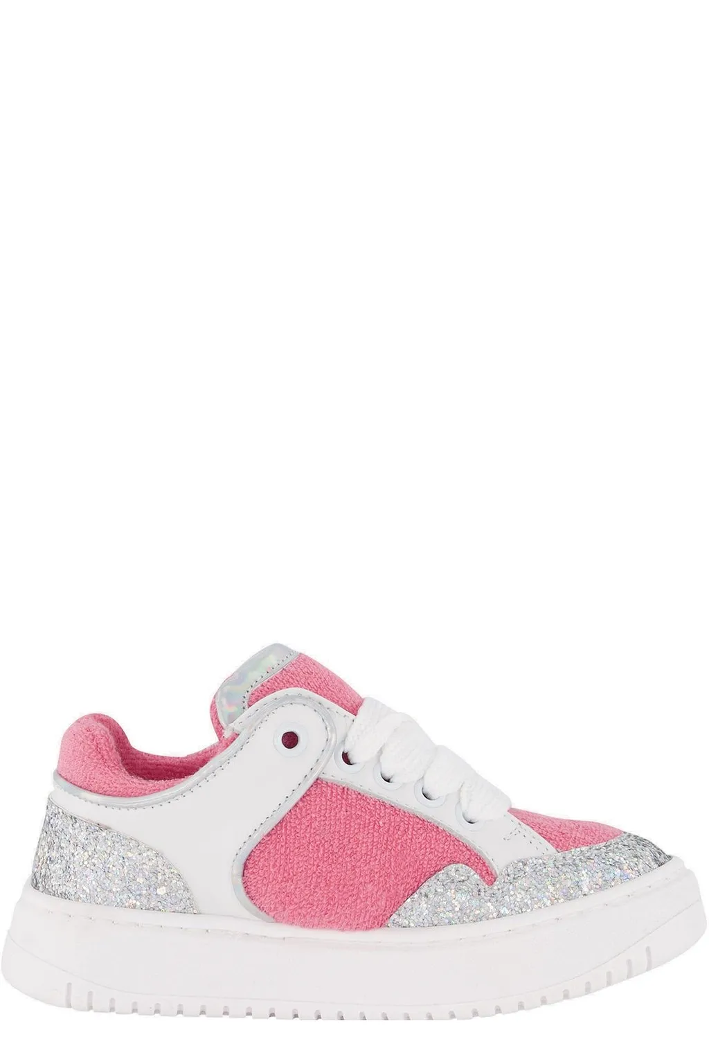 Andrea Montelpare Terry Cloth Texture Glitter Sneakes