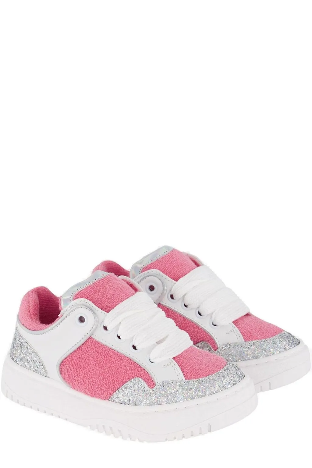 Andrea Montelpare Terry Cloth Texture Glitter Sneakes