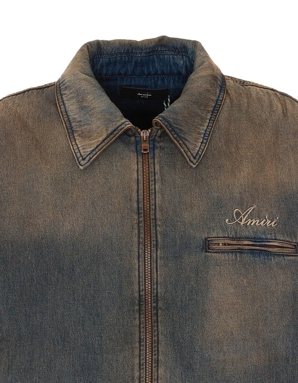 Amiri Logo Detail Denim Jacket