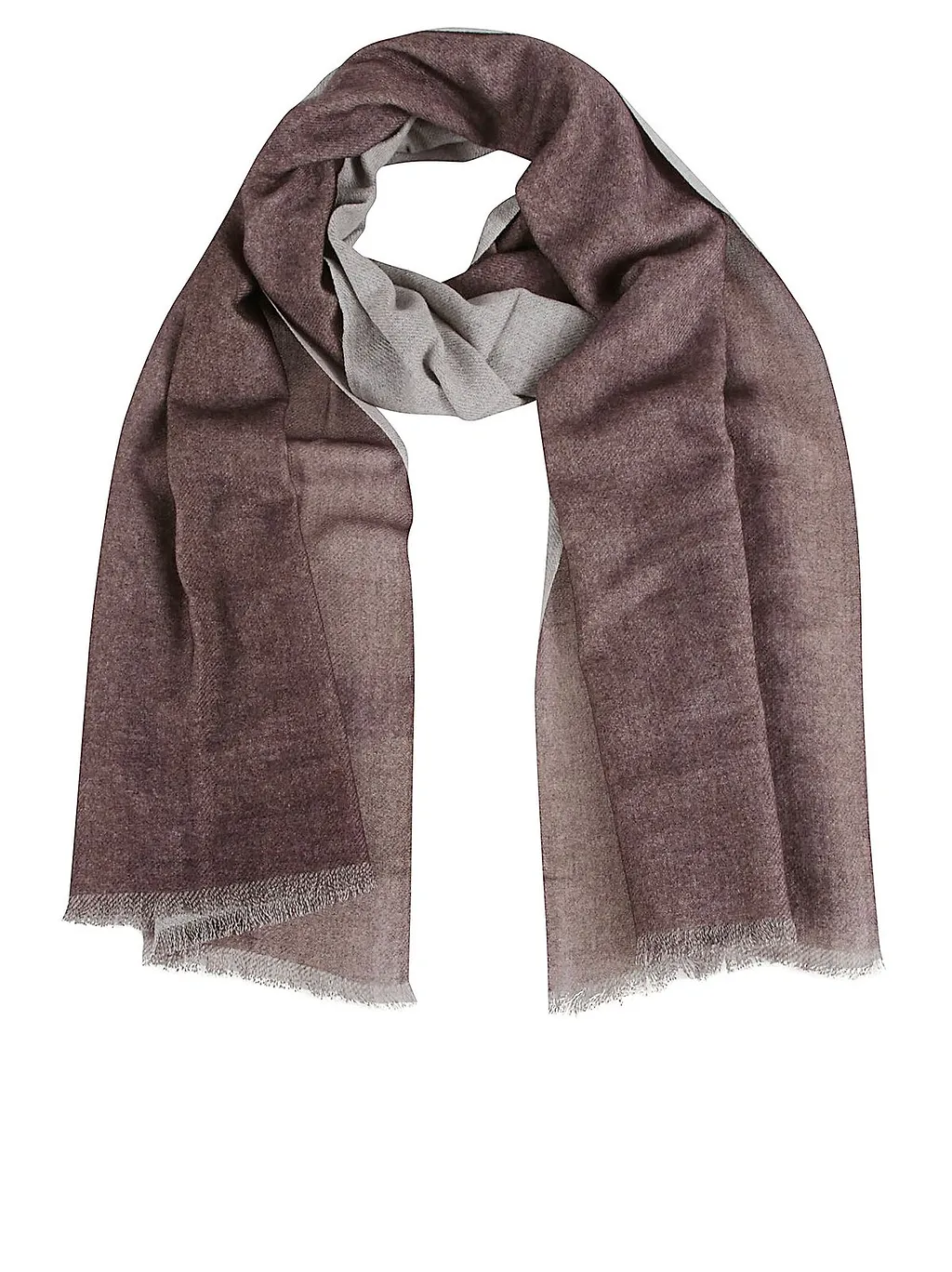 Andrea's Bicolor Fringed Scarf