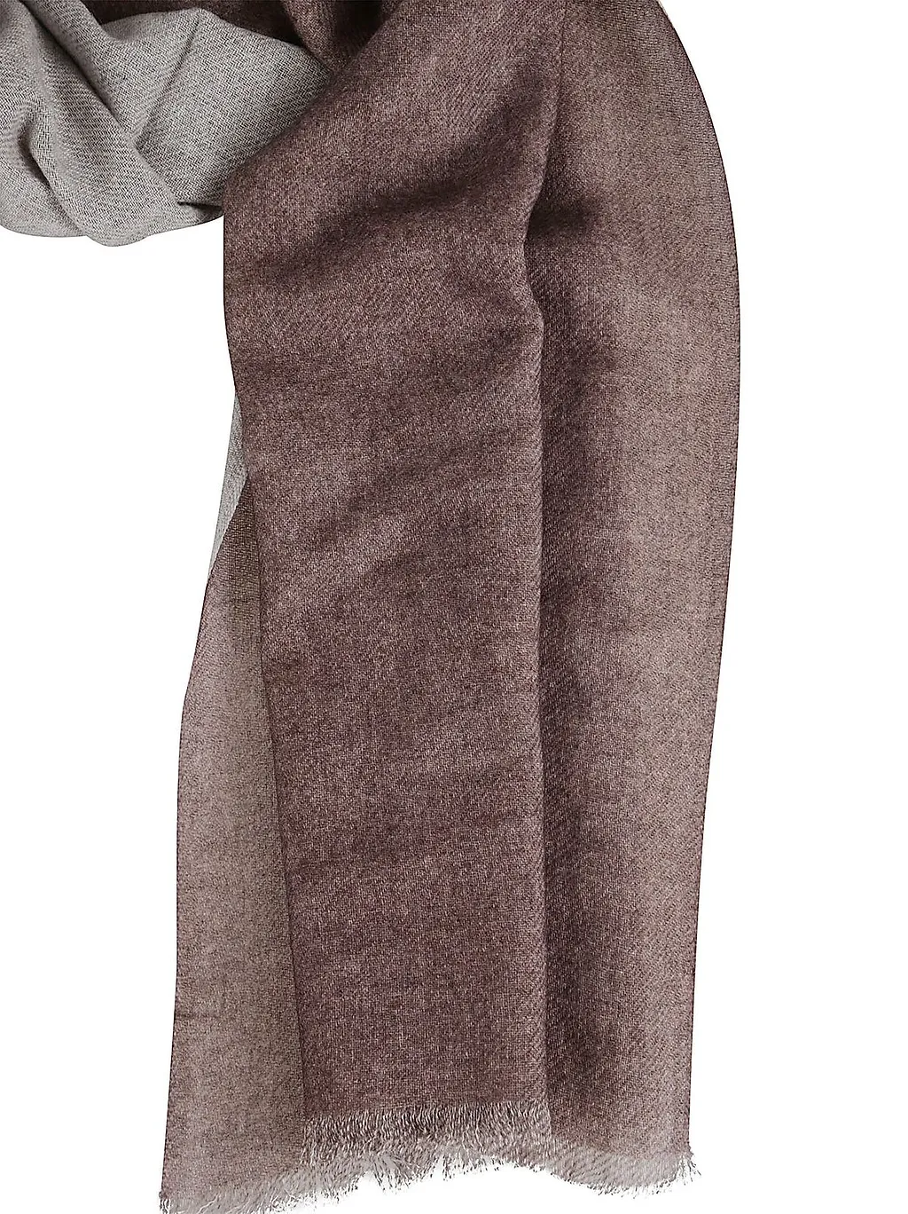 Andrea's Bicolor Fringed Scarf