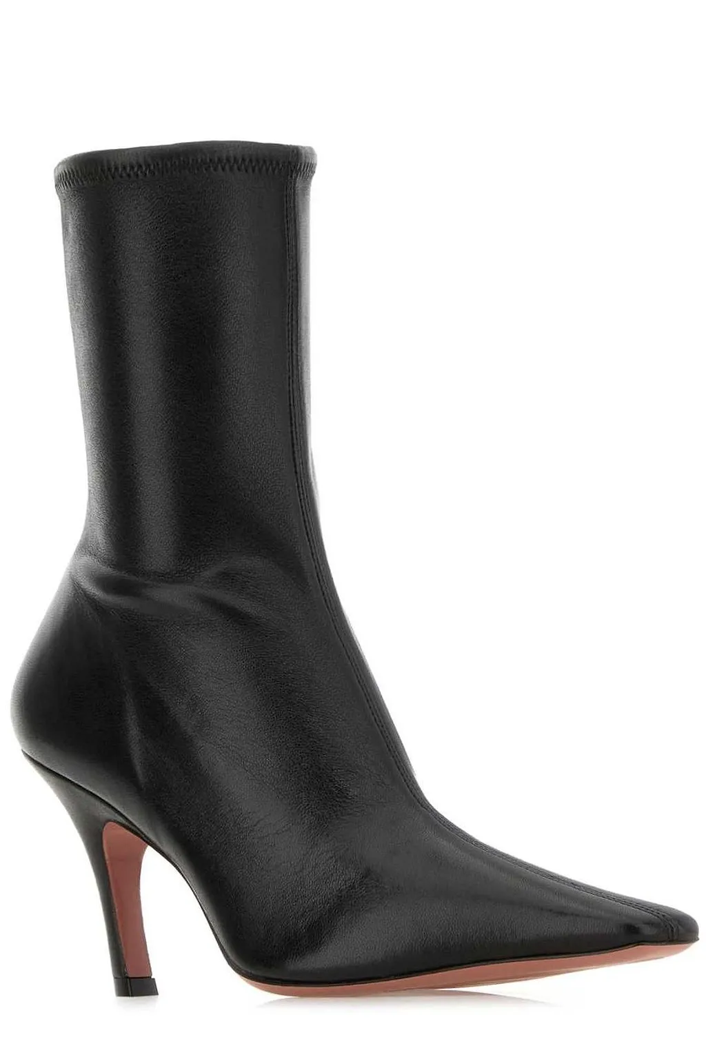 Amina Muaddi Heeled Pointed Toe Boots